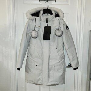 MOOSE KNUCKLES ORIGINAL SHEARLING STIRLING PARKA - XSMALL